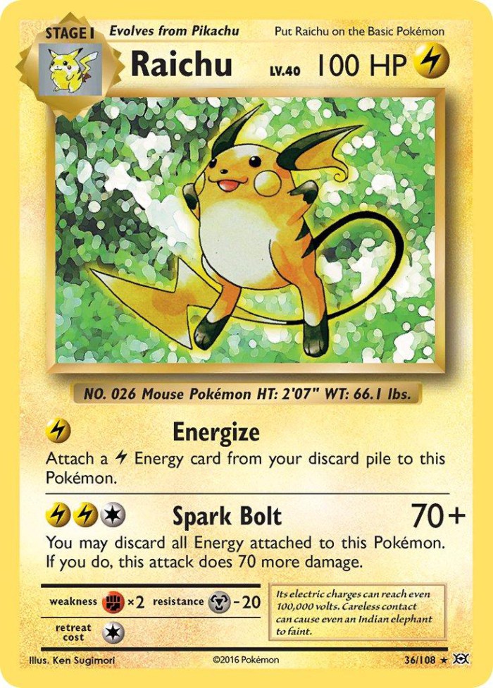 Carte Pokémon: Raichu [Raichu]