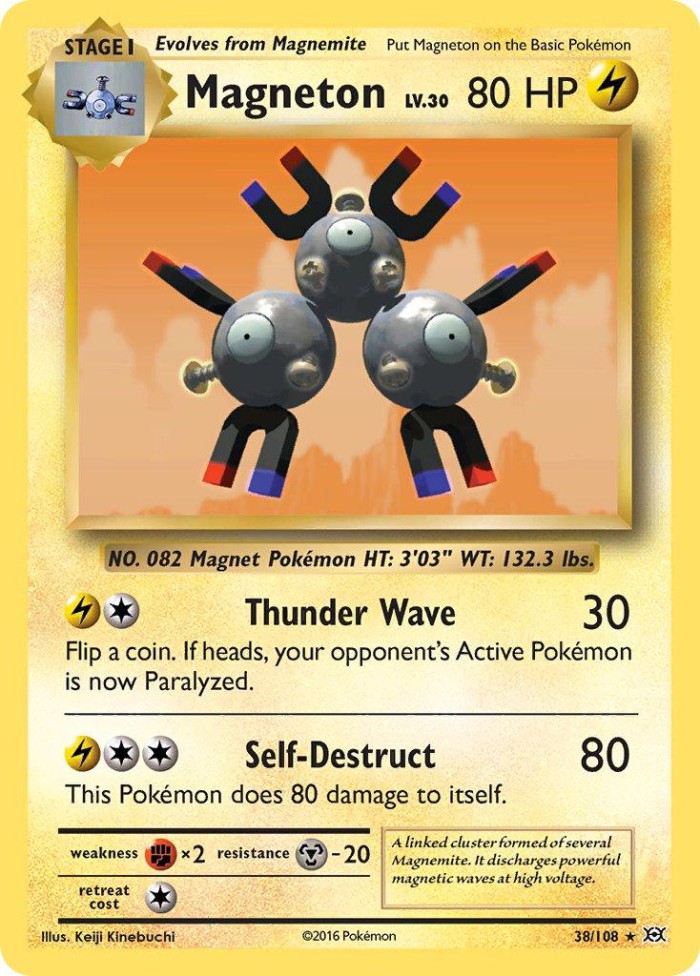 Carte Pokémon: Magneton [Magnéton]