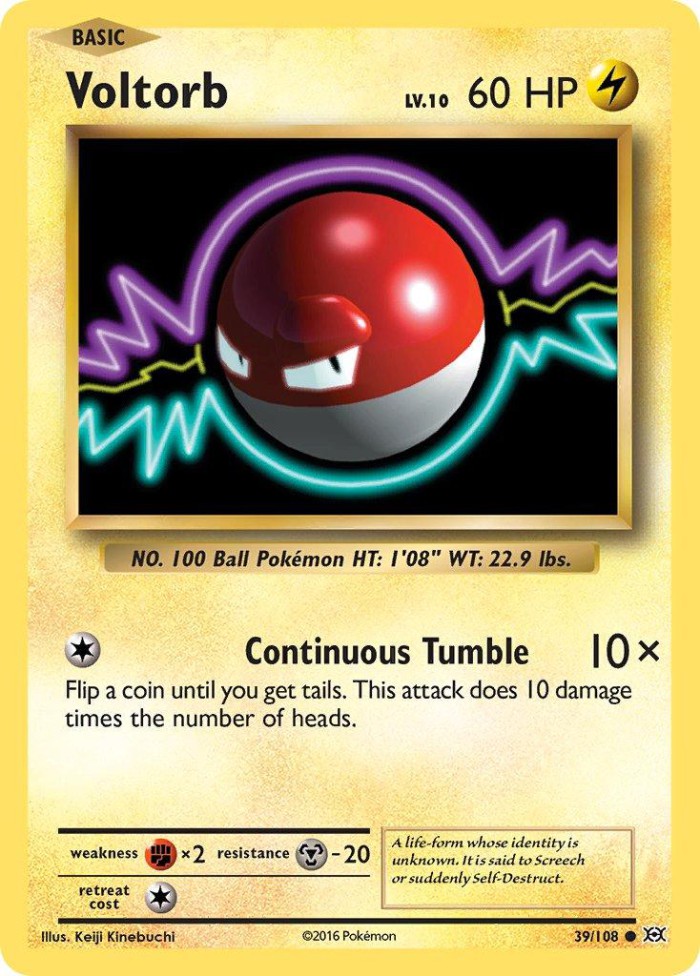 Carte Pokémon: Voltorb [Voltorbe]