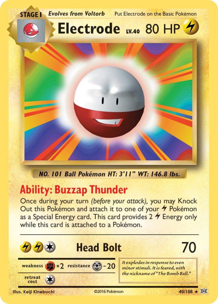 Carte Pokémon: Electrode [Électrode]