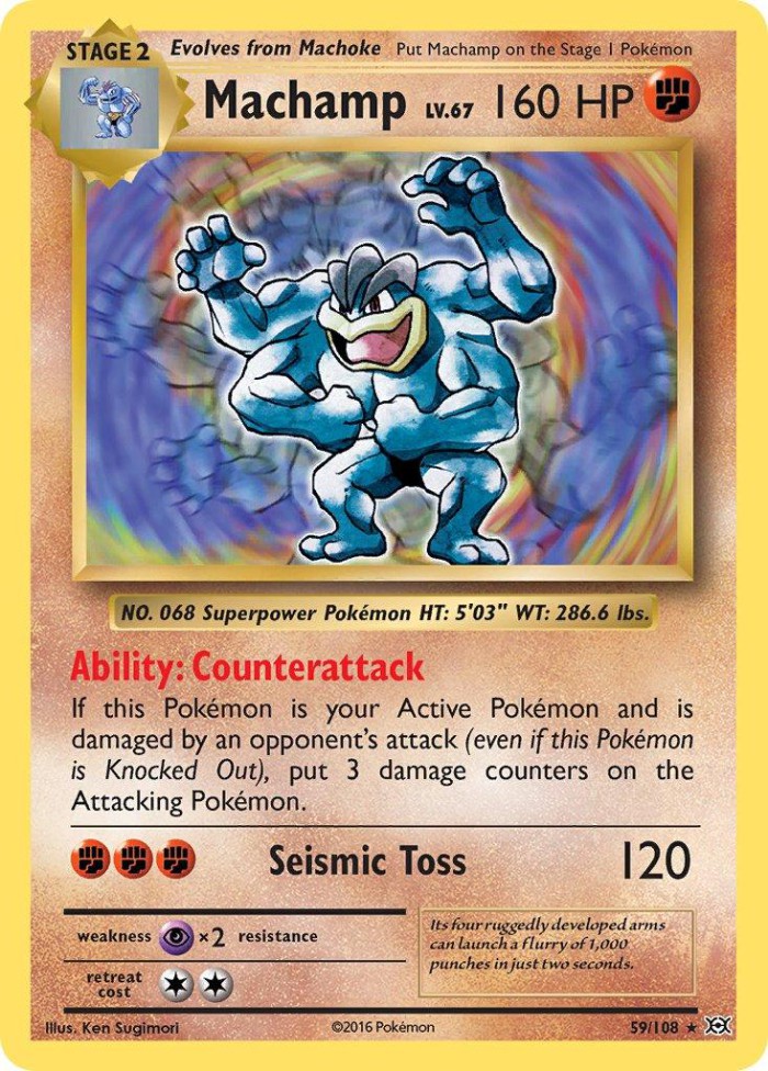 Carte Pokémon: Machamp [Mackogneur]