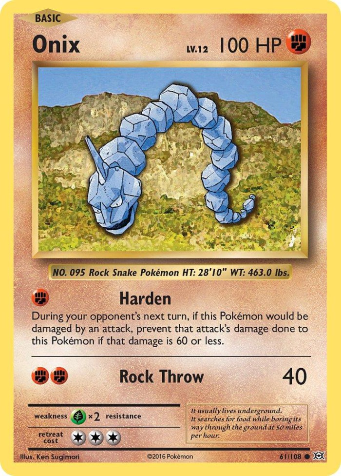 Carte Pokémon: Onix [Onix]