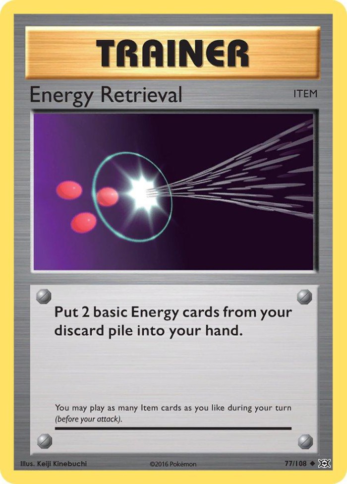 Carte Pokémon: Energy Retrieval [Récupération d'Énergie]