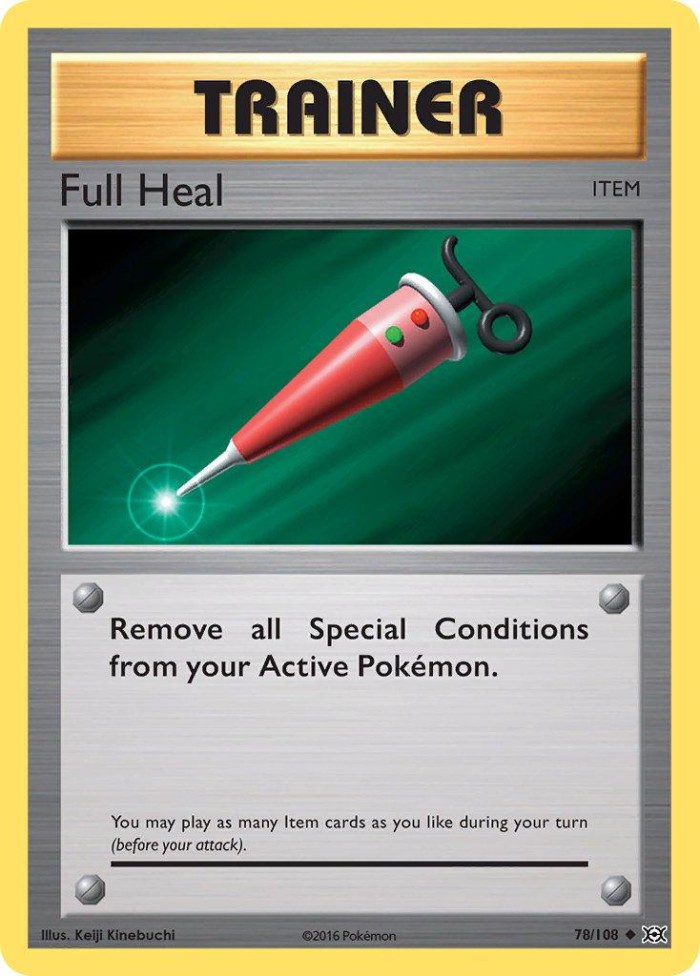 Carte Pokémon: Full Heal [Total Soin]