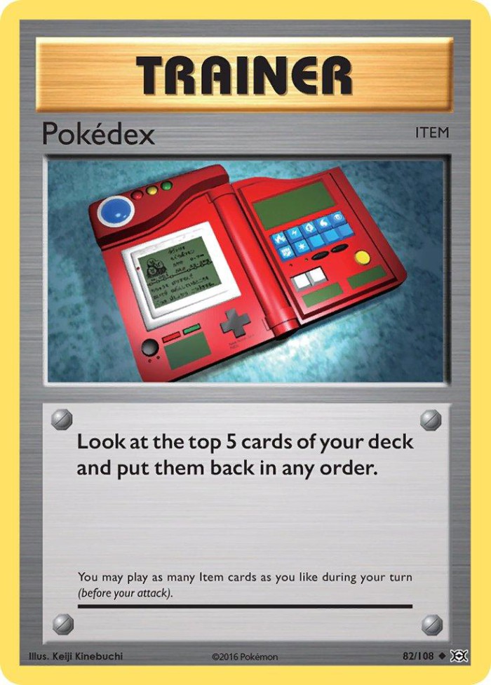 Carte Pokémon: Pokédex [Pokédex]