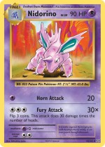 Carte Pokémon: Nidorino