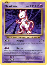 Carte Pokémon: Mewtwo