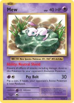 Carte Pokémon: Mew