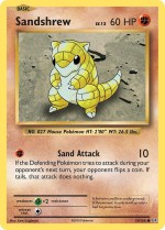 Carte Pokémon: Sabelette