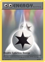 Carte Pokémon: Double Énergie Incolore