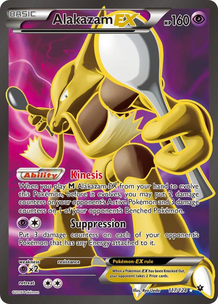 Carte Pokémon: Alakazam EX [Alakazam EX]