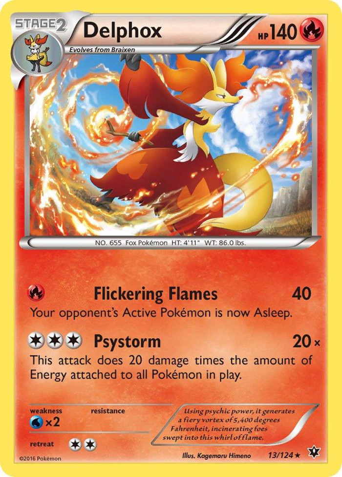 Carte Pokémon: Delphox [Goupelin]