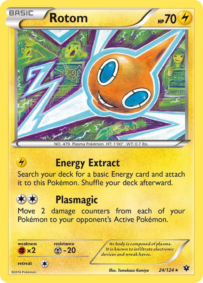 Carte Pokémon: Rotom [Motisma]