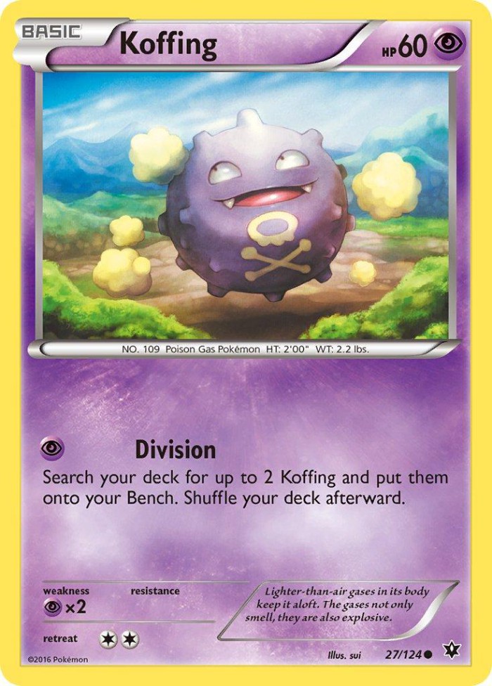 Carte Pokémon: Koffing [Smogo]