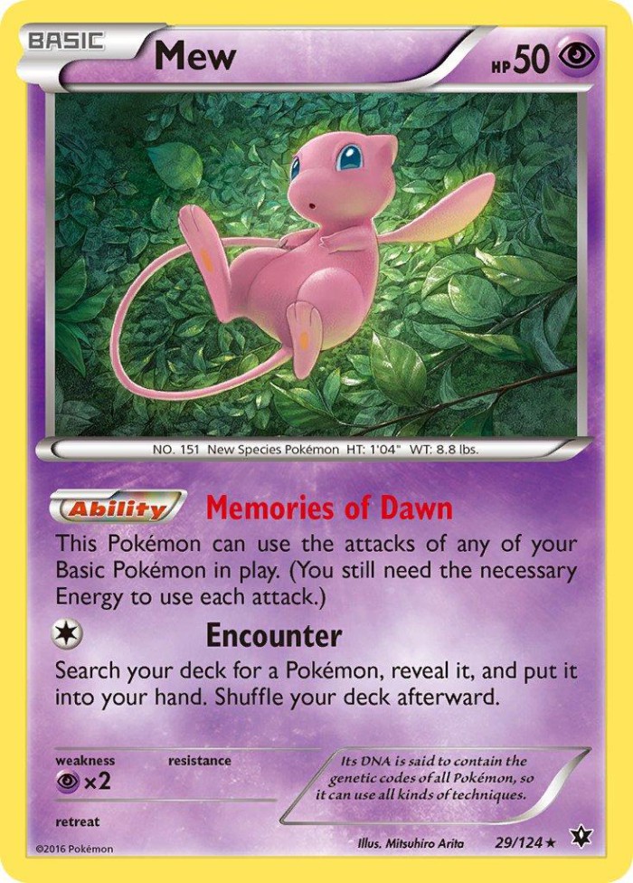 Carte Pokémon: Mew [Mew]