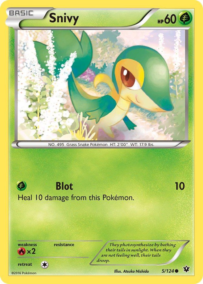 Carte Pokémon: Snivy [Vipélierre]