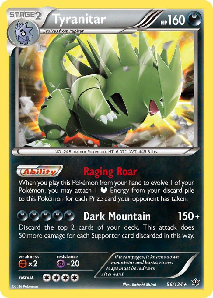 Carte Pokémon: Tyranitar [Tyranocif]