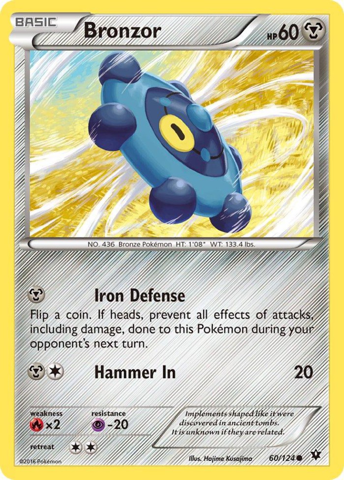 Carte Pokémon: Bronzor [Archéomire]