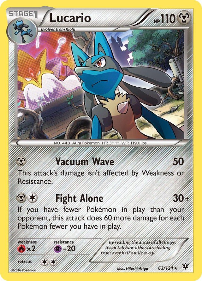 Carte Pokémon: Lucario [Lucario]