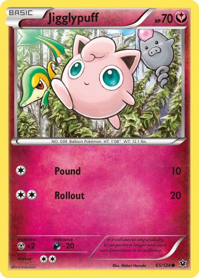 Carte Pokémon: Jigglypuff [Rondoudou]