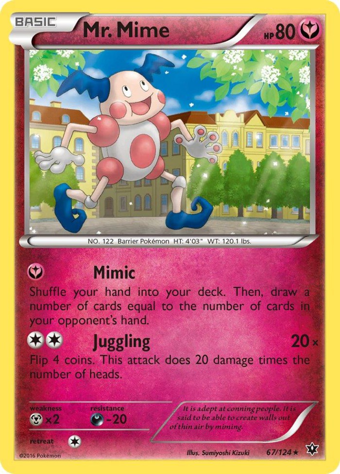 Carte Pokémon: Mr. Mime [M. Mime]