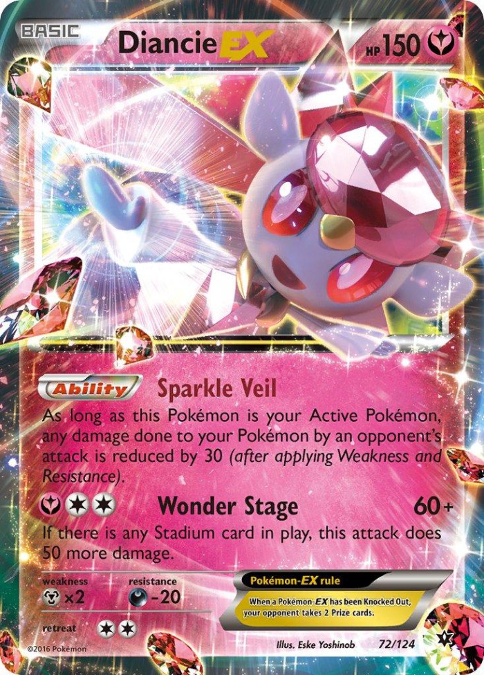 Carte Pokémon: Diancie EX [Diancie EX]