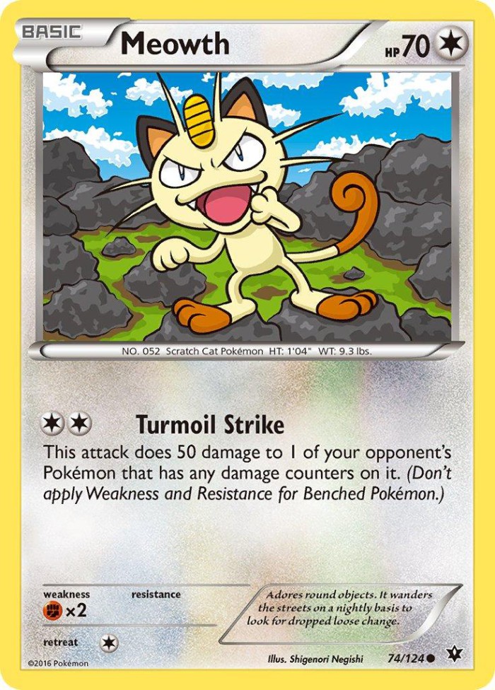 Carte Pokémon: Meowth [Miaouss]