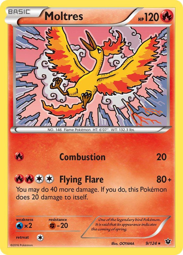 Carte Pokémon: Moltres [Sulfura]