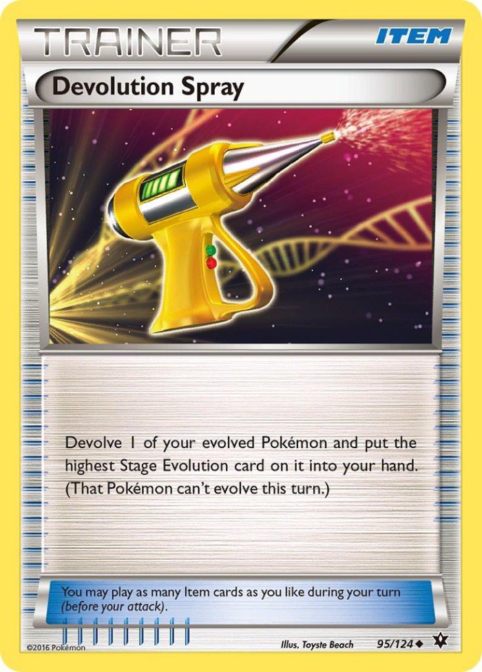 Carte Pokémon: Hyper Devolution Spray [Spray Dés-Évoluant]