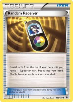 Carte Pokémon: Récepteur Aléatoire