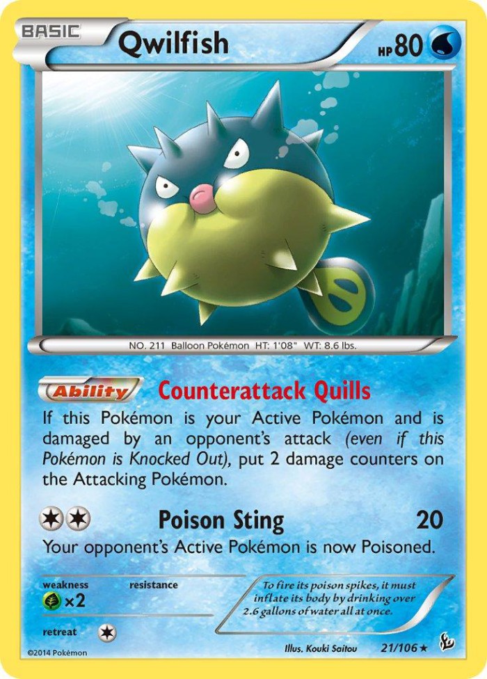 Carte Pokémon: Qwilfish [Qwilfish]