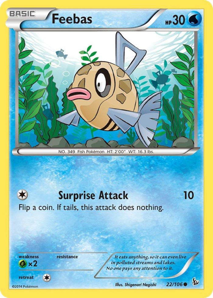 Carte Pokémon: Feebas [Barpau]