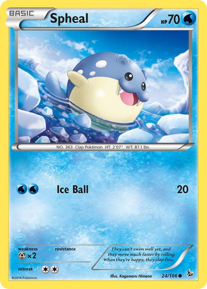 Carte Pokémon: Spheal [Obalie]