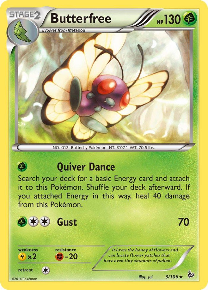 Carte Pokémon: Butterfree [Papilusion]