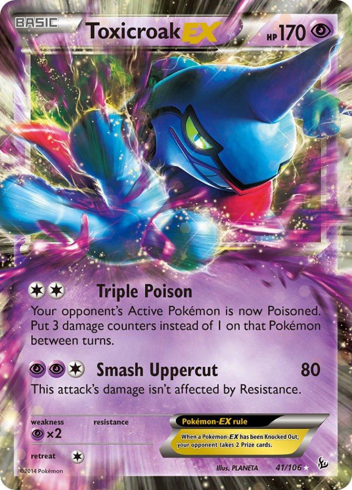 Carte Pokémon: Toxicroak EX [Coatox EX]