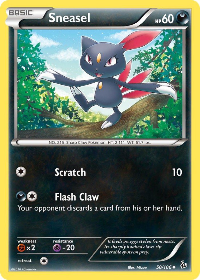 Carte Pokémon: Sneasel [Farfuret]