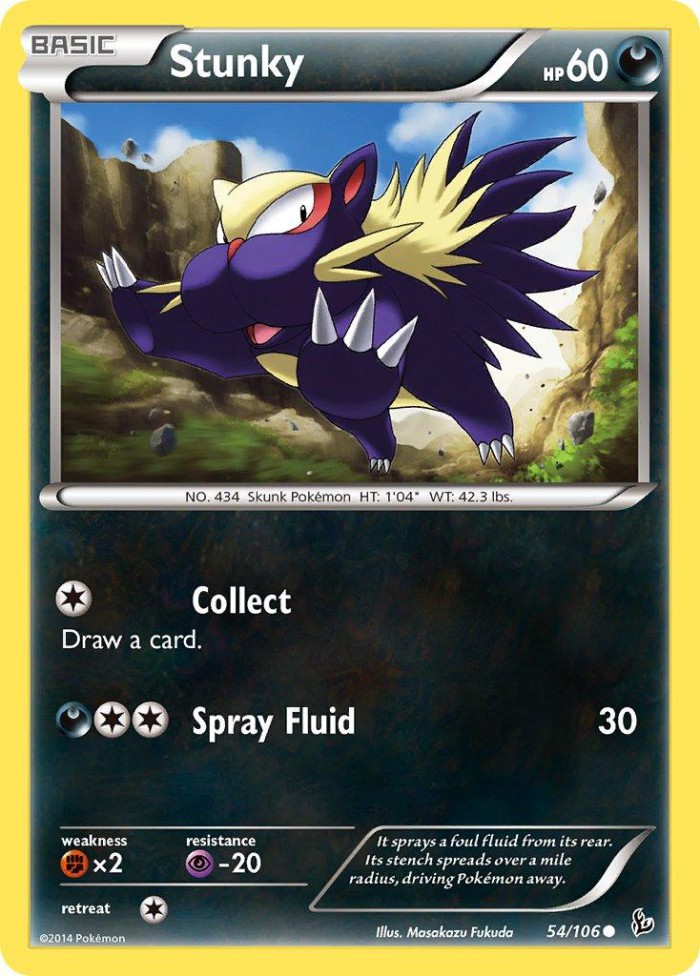 Carte Pokémon: Stunky [Moufouette]