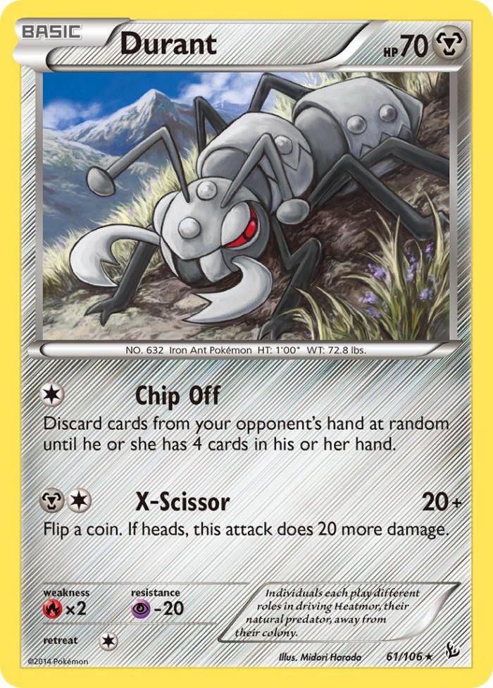 Carte Pokémon: Durant [Fermite]