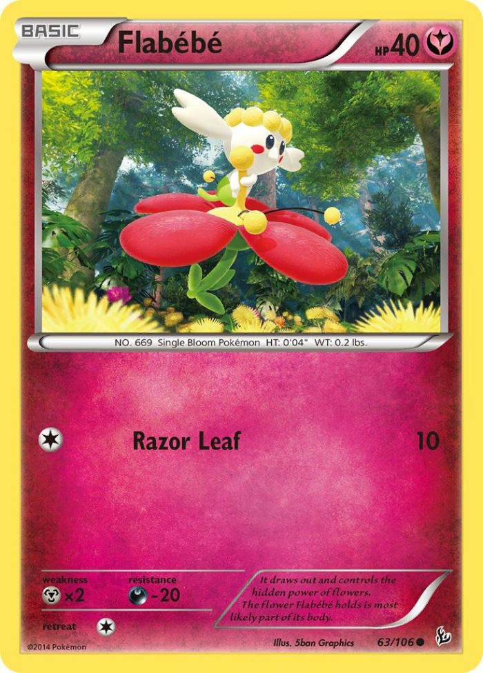 Carte Pokémon: Flabébé [Flabébé]