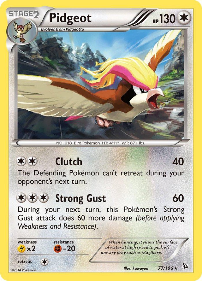 Carte Pokémon: Pidgeot [Roucarnage]