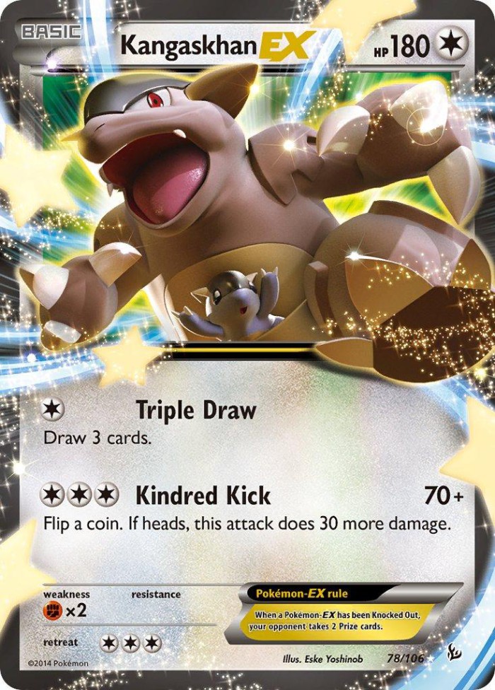 Carte Pokémon: Kangaskhan EX [Kangourex EX]