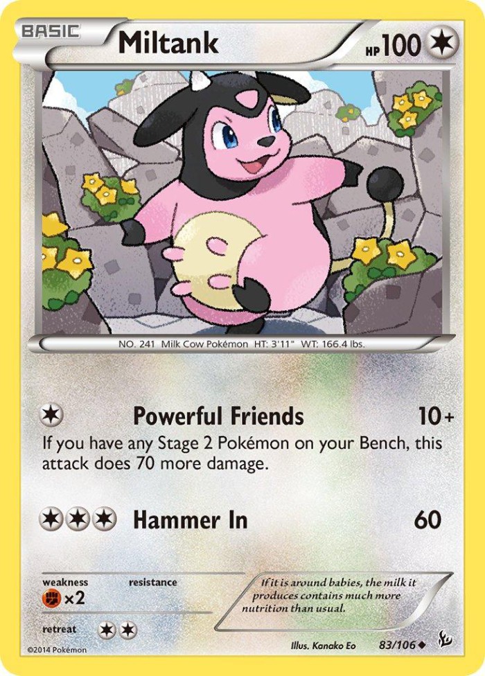 Carte Pokémon: Miltank [Écrémeuh]