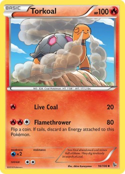 Carte Pokémon: Torkoal