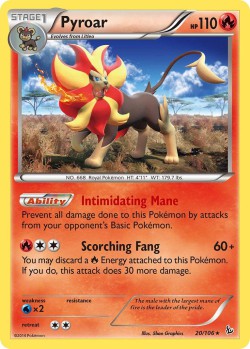 Carte Pokémon: Pyroar