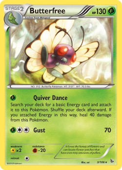 Carte Pokémon: Butterfree