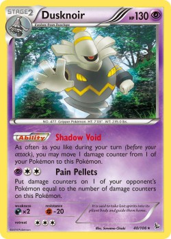 Carte Pokémon: Dusknoir