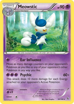 Carte Pokémon: Meowstic