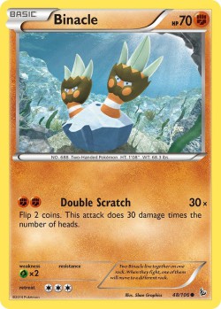 Carte Pokémon: Binacle