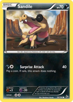 Carte Pokémon: Sandile