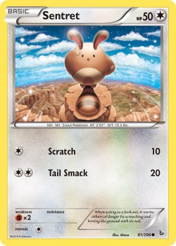 Carte Pokémon: Sentret